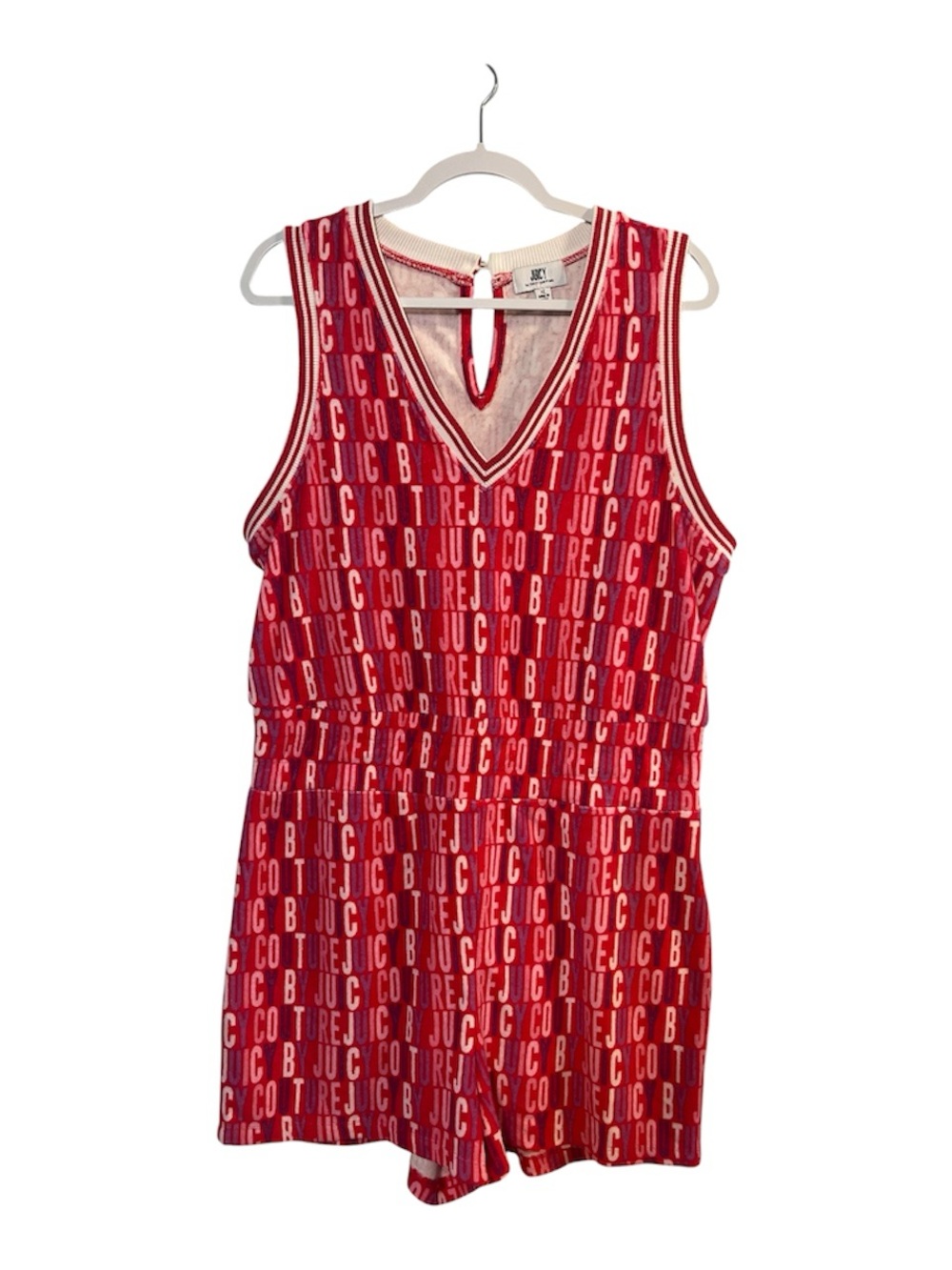 Juicy by Juicy Couture Terry Cloth Romper XL